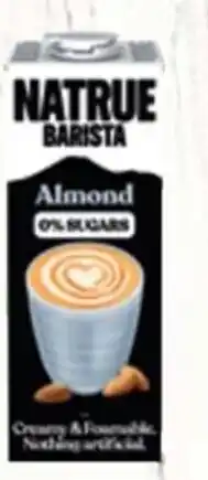 Horeca totaal Natrue barista 0% suiker amandel aanbieding