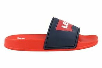 Berca Shoes Levi’s Slipper Jongens Maat 28/39 Poolslide - Rood aanbieding