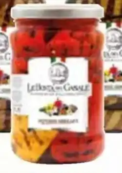 Horeca totaal Le bonta del casale gegrilde groenten mix van paprika in olie aanbieding