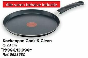 Carrefour Koekenpan cook + clean aanbieding