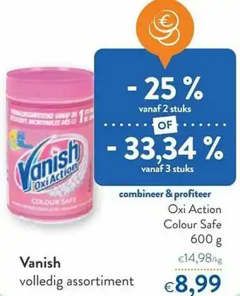 OKay Vanish oxi action colour safe aanbieding
