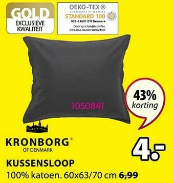 Jysk Kussensloop aanbieding