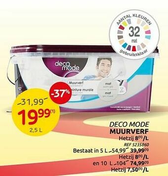 Brico Deco mode muurverf aanbieding