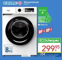Eldi Friac wasautomaat wa8401 aanbieding