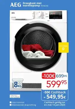 Eldi droogkast met warmtepomp tr78e24z aanbieding