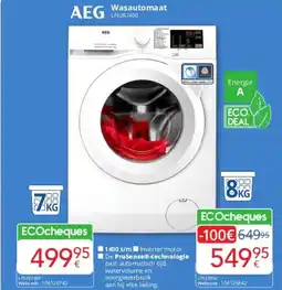 Eldi AEG Wasautomaat LF62R7400 aanbieding