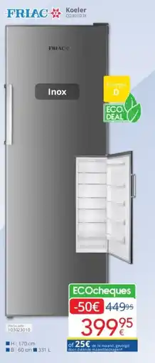 Eldi FRIAC Koeler CO3010 IX aanbieding