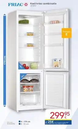 Eldi Koel/vries combinatie UD3352 aanbieding