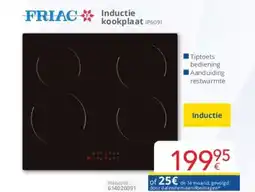 Eldi Inductie kookplaat IP6091 aanbieding