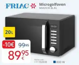 Eldi Friac Microgolfoven aanbieding