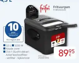 Eldi Frifri Frituurpan F1905ASDUO aanbieding