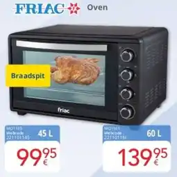 Eldi Friac Oven aanbieding