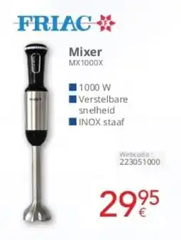 Eldi Friac Mixer aanbieding