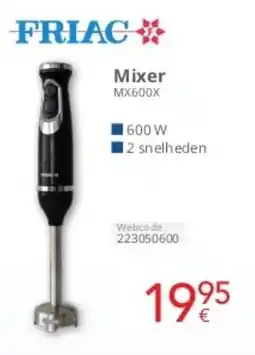 Eldi Friac Mixer aanbieding