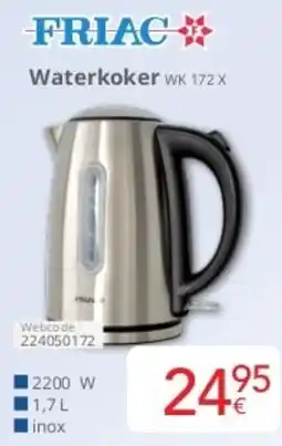 Eldi Friac Waterkoker WK 172 X aanbieding