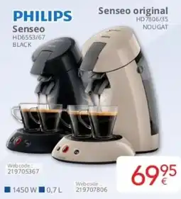 Eldi Philips Senseo en Senseo Original aanbieding