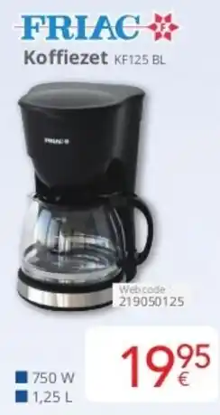Eldi Friac Koffiezet KF125 BL aanbieding