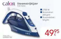 Eldi Calor Stoomstrijkijzer FV5750CO aanbieding