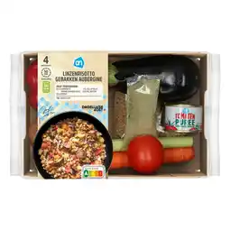 Albert Heijn AH Dagelijkse kost linzenrisotto aubergine aanbieding