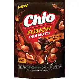 Albert Heijn Chio Fusion peanuts BBQ honey style aanbieding