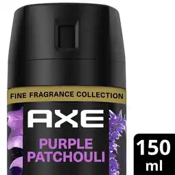 Albert Heijn Axe Purple patchouli deodorant bodyspray aanbieding