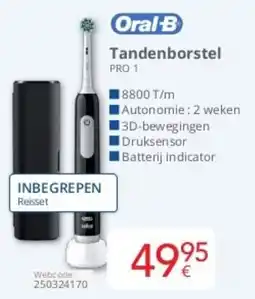 Eldi Oral B Tandenborstel PRO 1 aanbieding