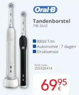 Eldi Oral B Tandenborstel 790 DUO aanbieding