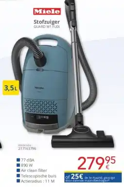 Eldi Miele Stofzuiger Guard M1 Flex aanbieding