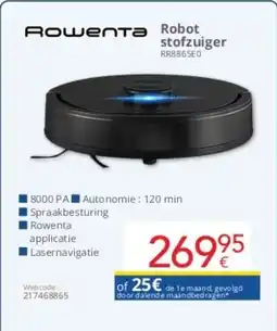 Eldi Rowenta Robot stofzuiger RR8865E0 aanbieding