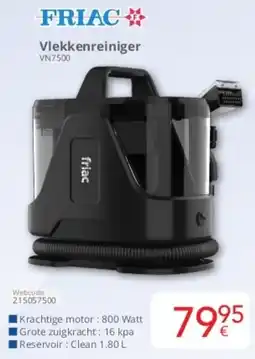 Eldi Friac Vlekkenreiniger VN7500 aanbieding