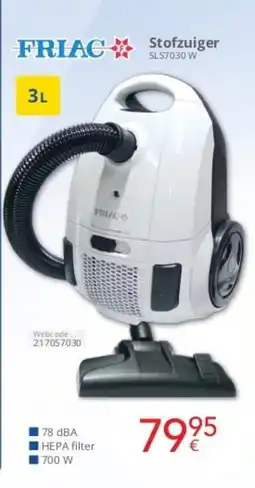 Eldi Friac Stofzuiger SLS7030 W aanbieding