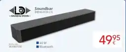 Eldi Sound & Vision Soundbar BBSW-0550 2.0 aanbieding
