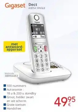 Eldi Gigaset Dect A605A Single aanbieding