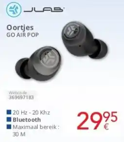 Eldi JLab Oortjes Go Air Pop aanbieding