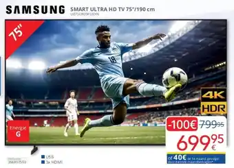 Eldi Samsung Smart Ultra HD TV aanbieding