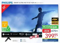 Eldi Philips Smart Ultra HD TV aanbieding