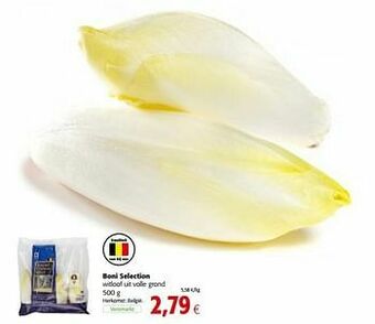 Colruyt Boni selection witloof uit volle grond aanbieding