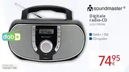 Eldi Soundmaster Digitale Radio-CD SCD1700SW aanbieding