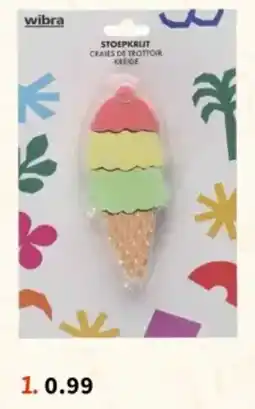 Wibra Stoepkrijt aanbieding