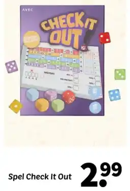 Wibra Spel Check It Out aanbieding