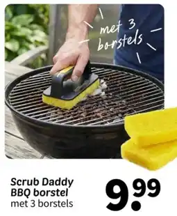 Wibra Scrub Daddy BBQ borstel aanbieding