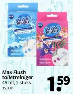 Wibra Max Flush Toiletreiniger aanbieding