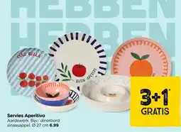 Xenos Servies Aperitivo aanbieding