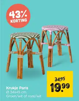 Xenos Krukje Paris aanbieding