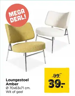 Xenos Loungestoel Amber aanbieding