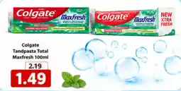 NH Market Colgate tandpasta total maxfresh aanbieding