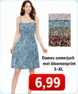 NH Market Dames zomerjurk met bloemenprint S-XL aanbieding