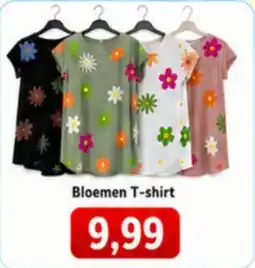 NH Market Bloemen T-shirt aanbieding