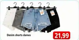 NH Market Denim shorts dames aanbieding