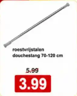 NH Market Roestvrijstalen douchestang aanbieding